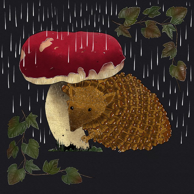 Mon projet du cours : Illustration naturaliste à la peinture numérique 1