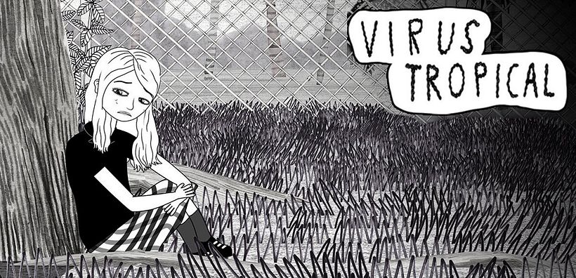 Fotograma de Virus Tropical, de Santiago Caicedo.