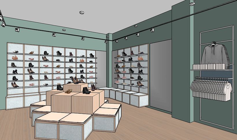 Meu projeto do curso: Criação de projetos de design de interiores com SketchUp 9