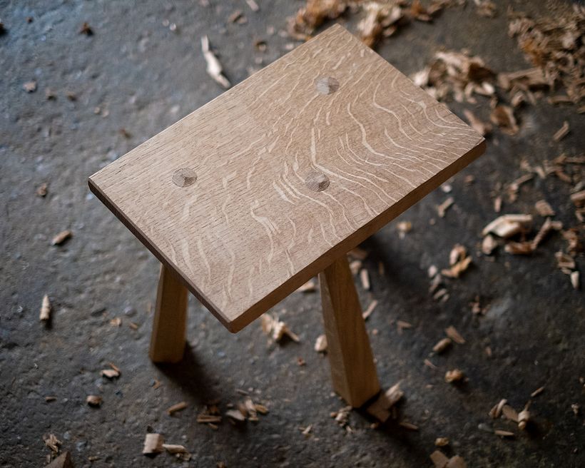 My project in Contemporary Woodworking with Hand Tools course 1