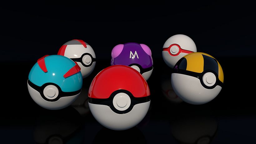 Pokeballs 8