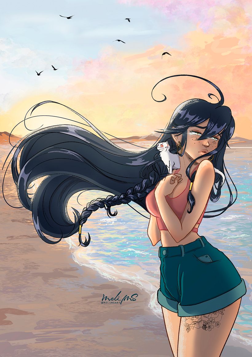 Melodi y Deku | Triste atardecer