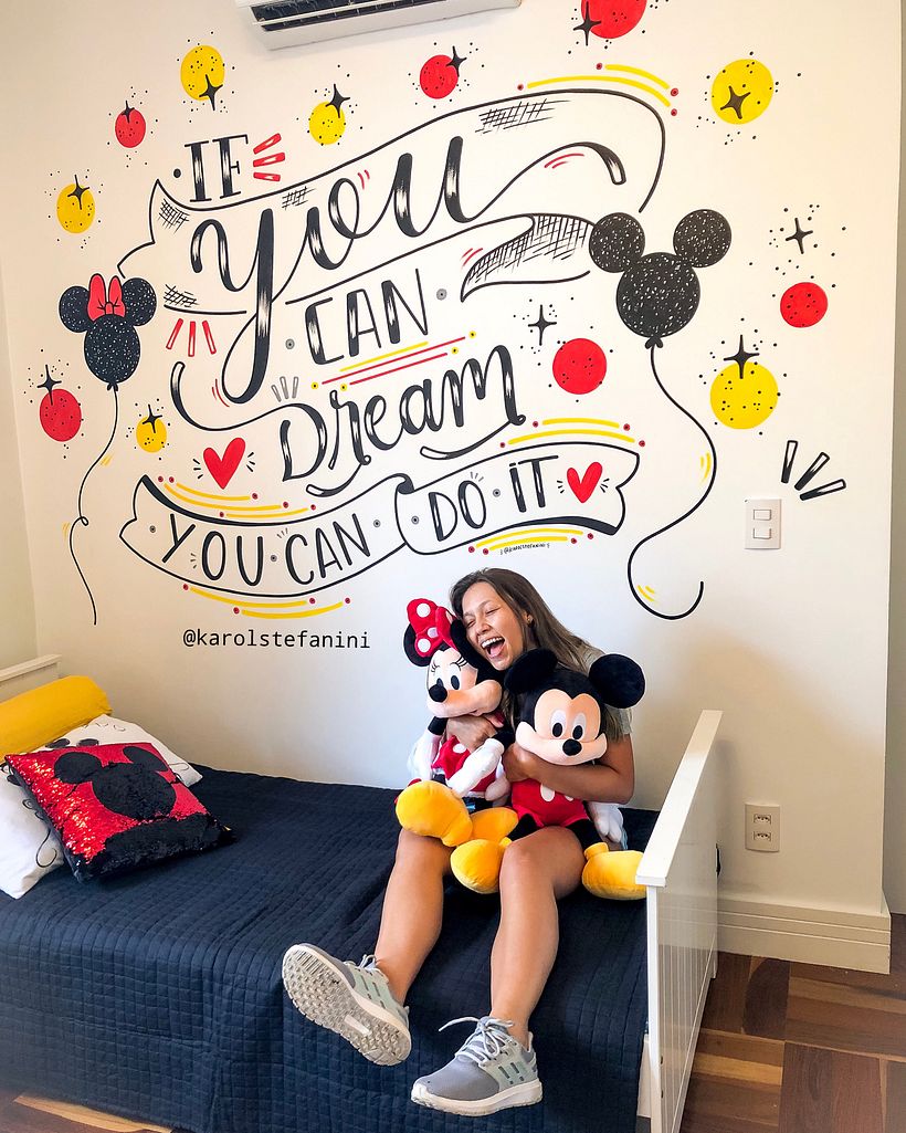 Parede Disney 1