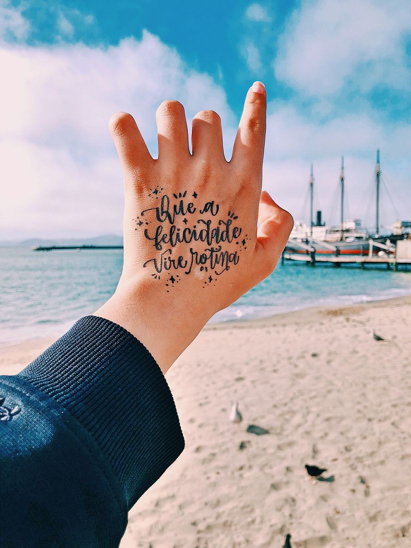 Lettering Viajante 1