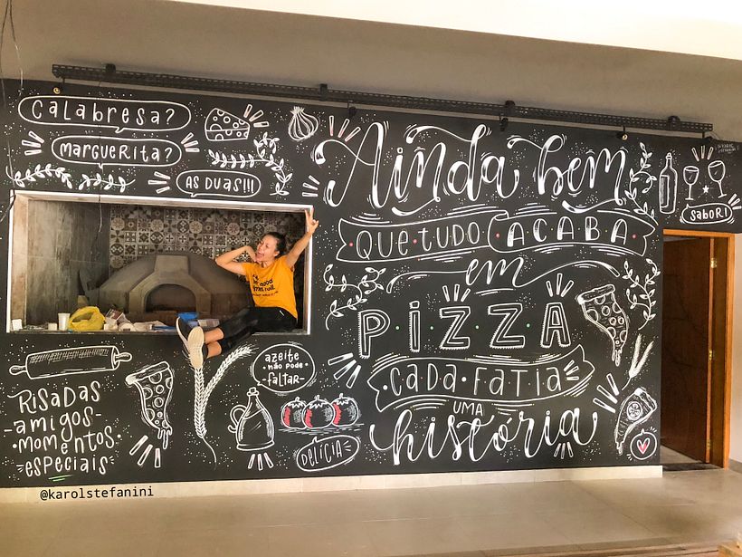 Lettering - Paredes de Lousa 2