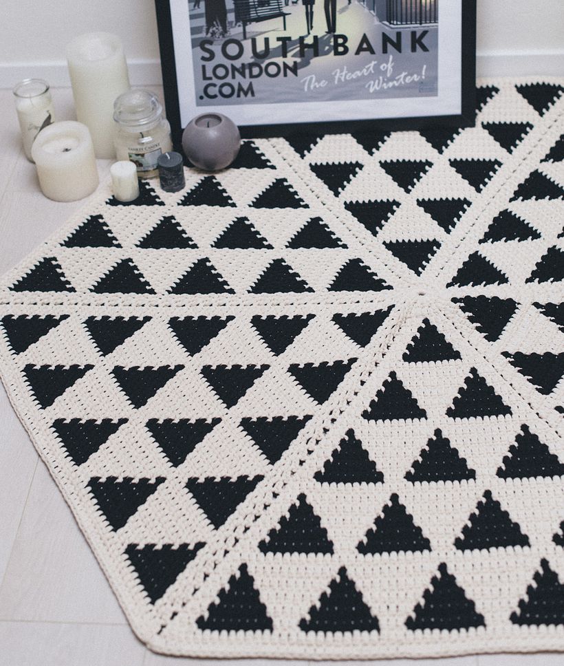 Kuusio Rug - Crochet Kit