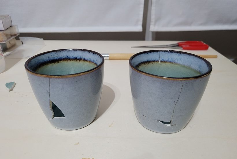 Introducción al Kintsugi: tazas - Artesanía