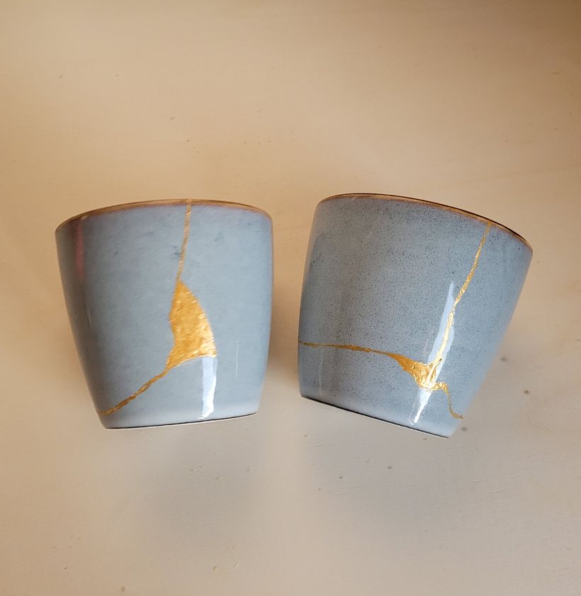 Introducción al Kintsugi: tazas - Artesanía
