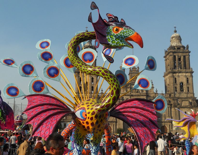 El origen ambiguo de los alebrijes permite que las personas asocien a ellos diferentes tipos de significado. 