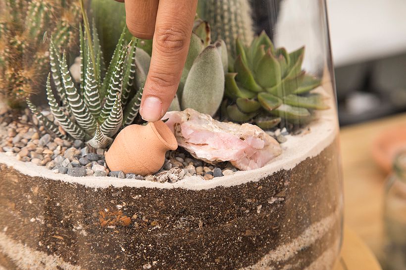 Busca que todos los elementos tengan distintas alturas y atractivos. 