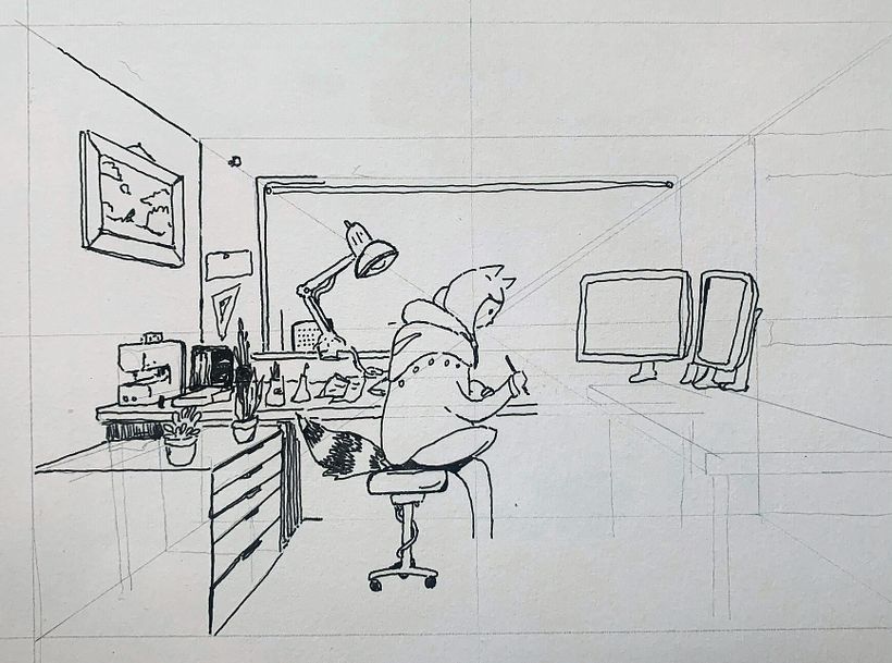 My project in Creative Sketching: Fill Your Illustrations with Life and Detail course 4