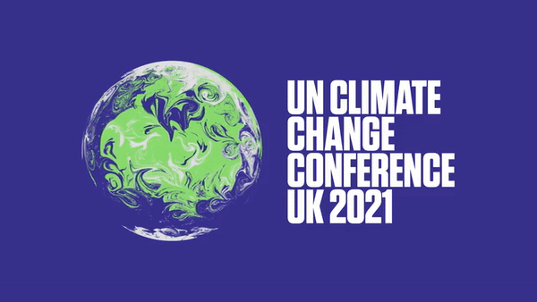 Johnson Banks were tasked with creating a design system for COP26. Credit: Cabinet Office 2021 / Johnson Banks.