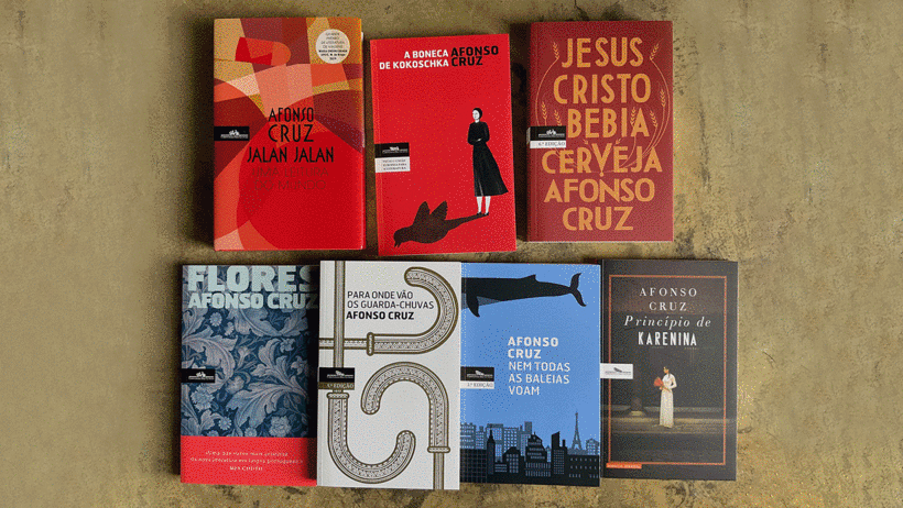 O escritor Afonso Cruz possui mais de 30 livros publicados entre romance, poesia, teatro, ensaio e não-ficção