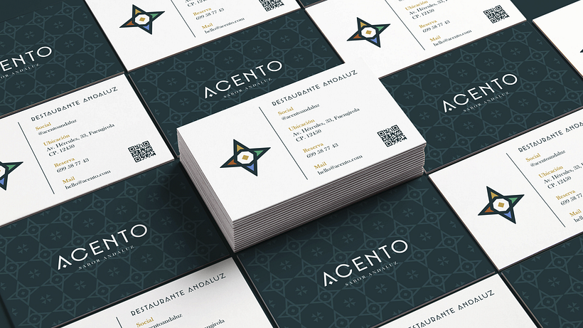 ACENTO "Restaurante Andaluz": Principios de conceptualización y branding 18