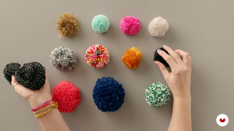 Learn how to create pompoms.