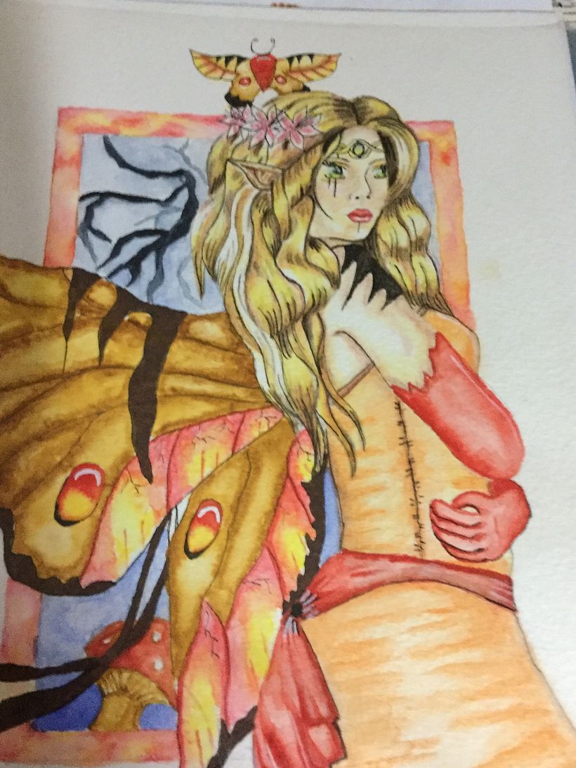 Moth fairy