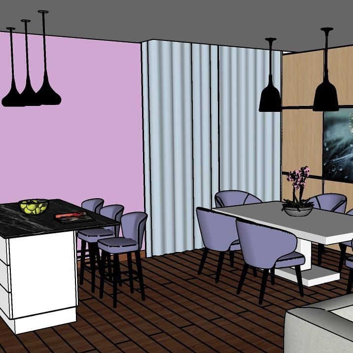 COCINA ABIERTA AL SALÓN - Architecture d'intérieur