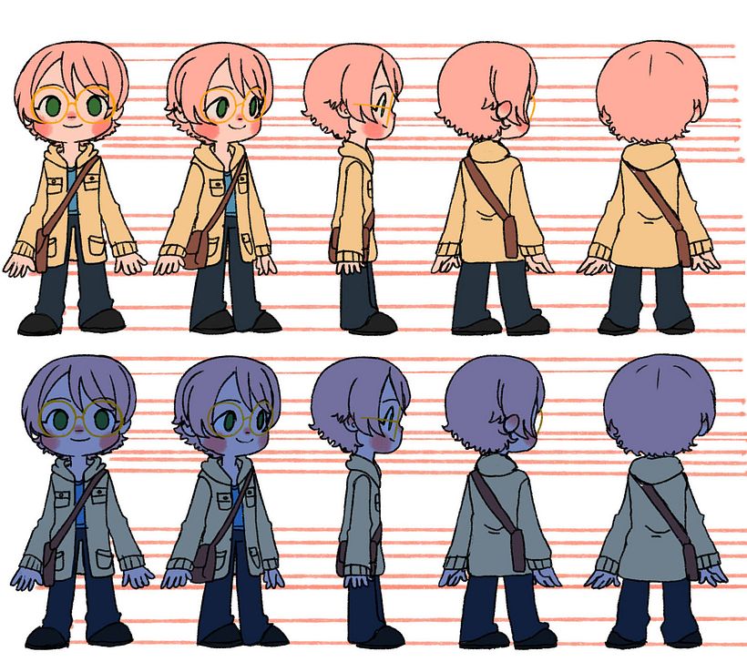 Meu projeto do curso: Design de personagens para animação com Photoshop 3
