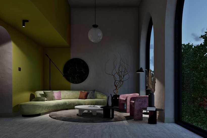My project in Photorealism for Interior Spaces with Lumion course 5