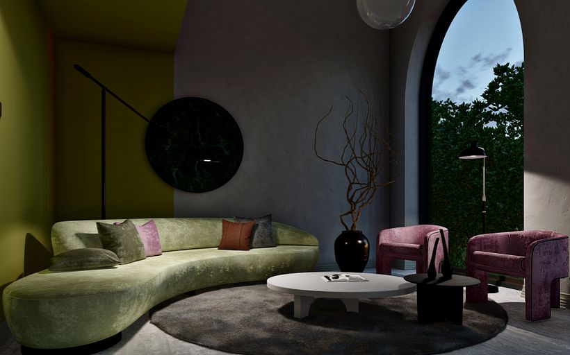 My project in Photorealism for Interior Spaces with Lumion course 6