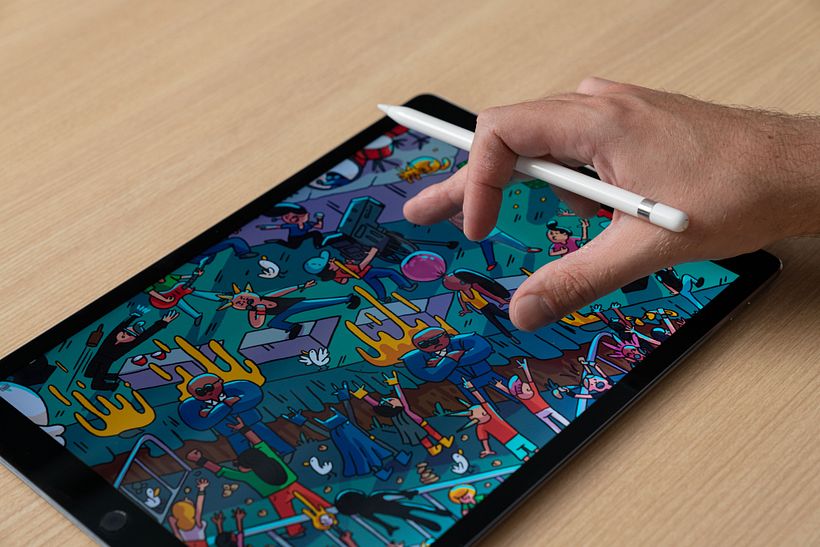 Victor Beuren es reconocido internacionalmente por sus trazos lúdicos y coloridos.