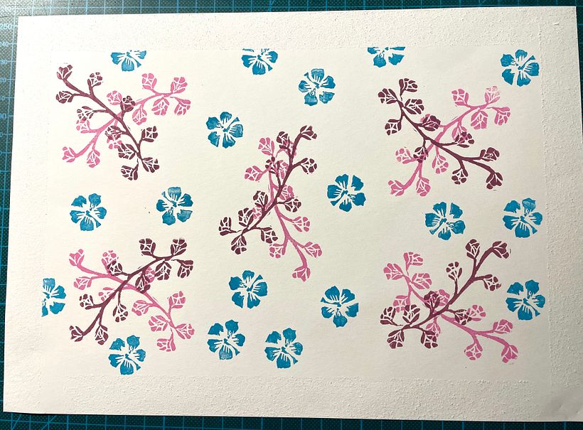 Overlay Mixed Inks