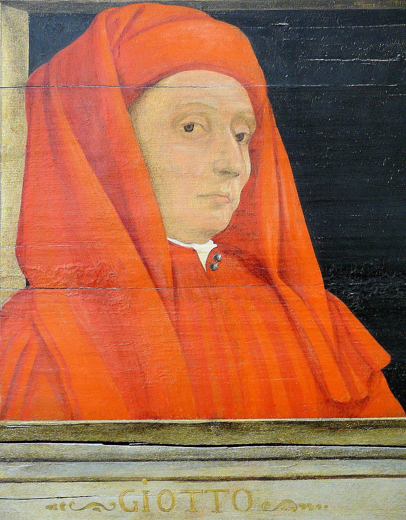 14th century artist Giotto is credited first developed the concept of drawing in perspective.