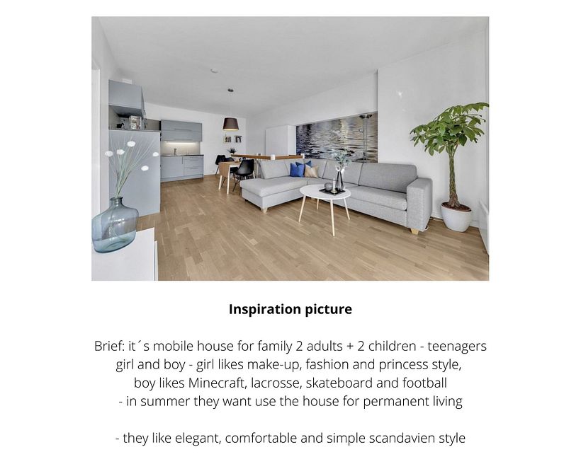 My project in Design of Functional Residential Spaces course 3