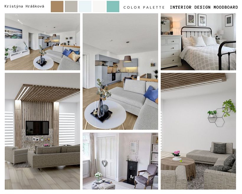 My project in Design of Functional Residential Spaces course 4