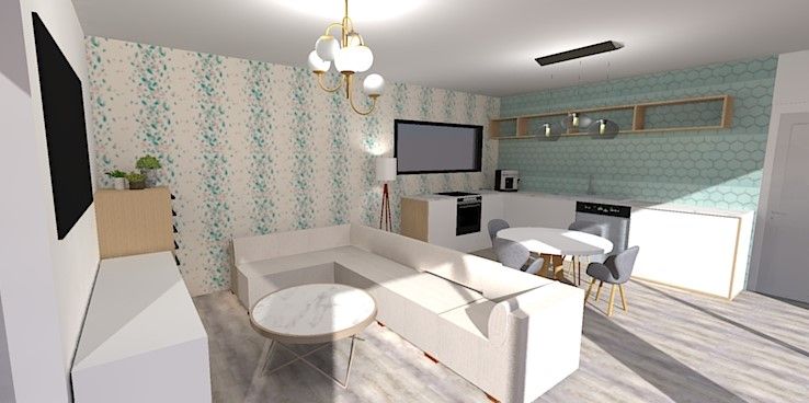 My project in Design of Functional Residential Spaces course 18