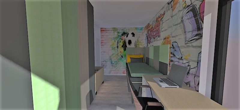 My project in Design of Functional Residential Spaces course 27