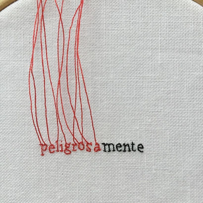 Un ejemplo de los juegos de palabras de Cristina Chanche.
