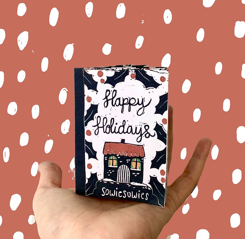 Happy holidays card 2