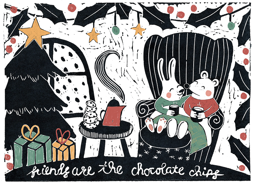 Happy holidays card 4