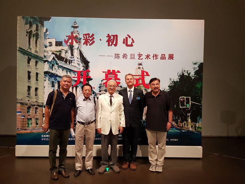 David Poxon on Live China TV Shanghai