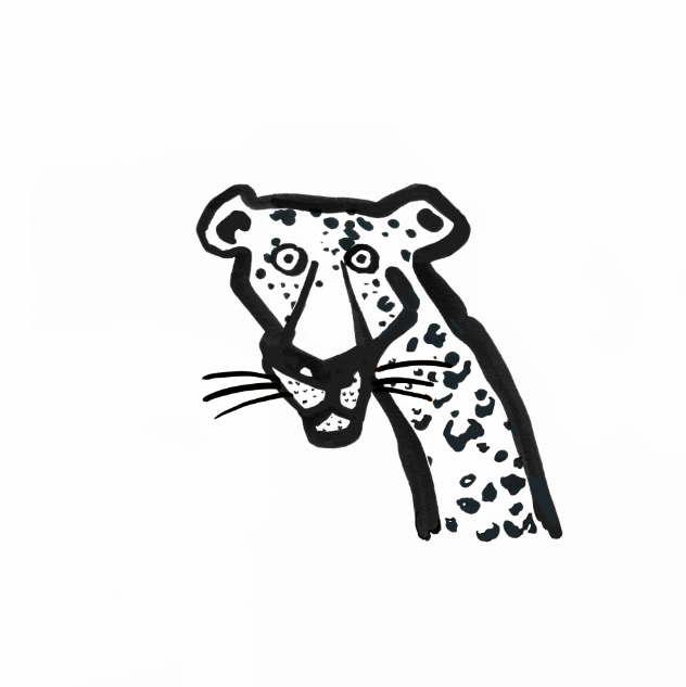 Lion and Leopard characters for menswear designers Hand & Jones. 7