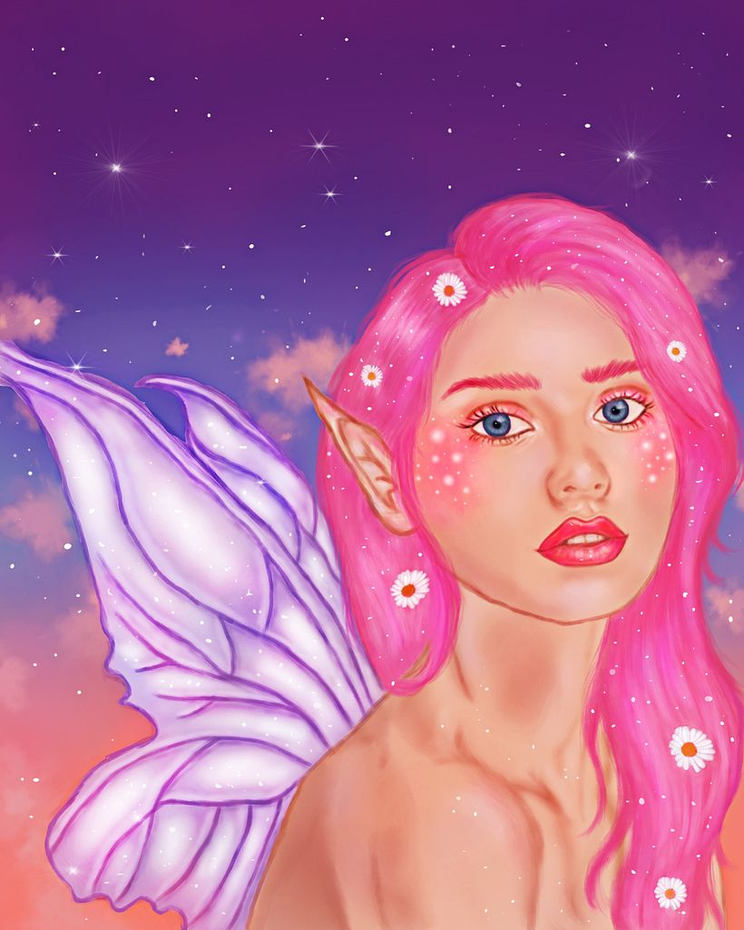 My project in Digital Fantasy Portraits with Photoshop course 2