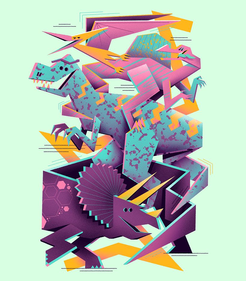 Dinos Print 2