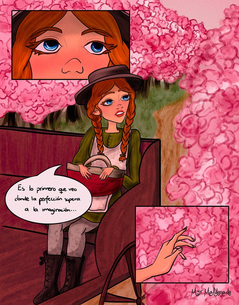 Anne With An E fanart.  2