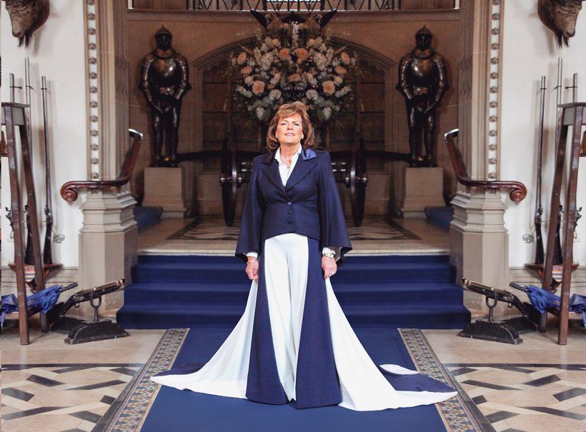 This was the photoshoot at my clients home of Belvoir Castle in England. 