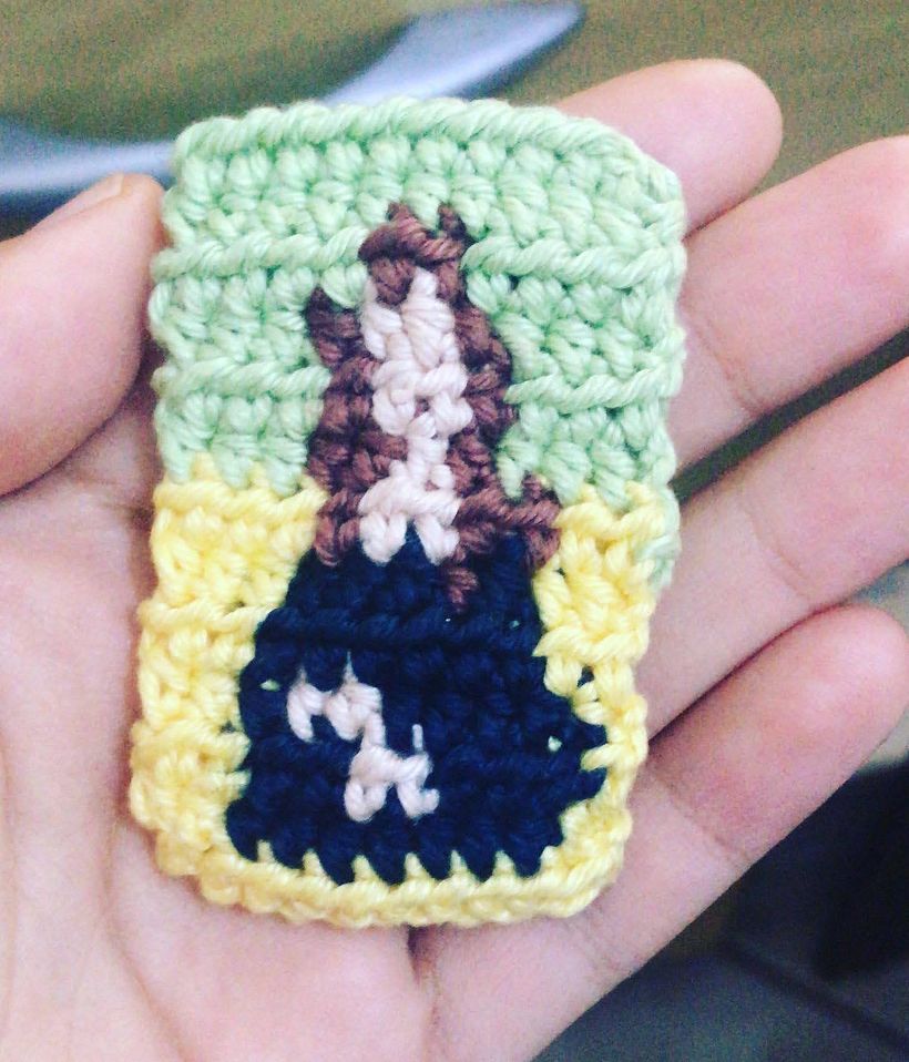 Meu projeto do curso: Intarsia crochê: teça suas tapeçarias 2