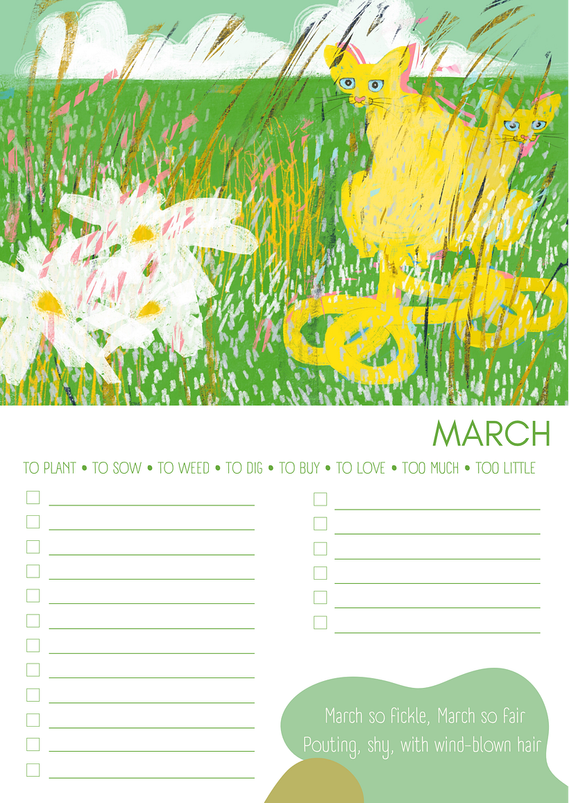 Garden Calender 3