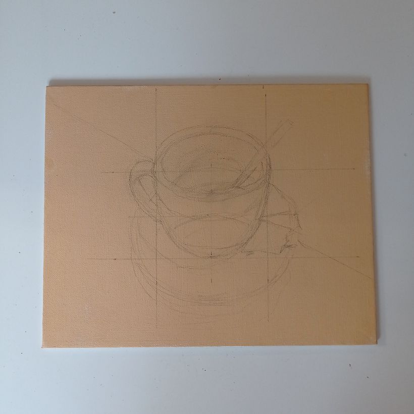 drawing of a cup 