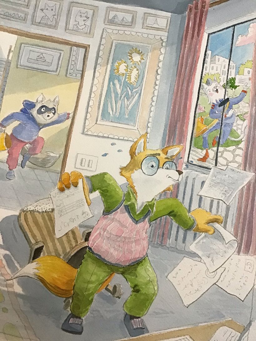 My project in Character Creation for Illustrated Books with Watercolor course 2