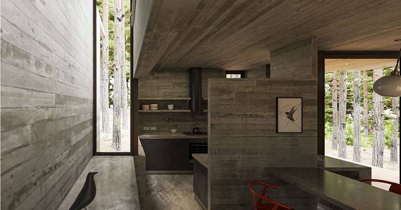 Visualización para la Casa_AV de BAK Arquitectos (Maria Victoria Besonías + Guillermo Almeida + Luciano Kruk) @besoniasalmeida @lucianokruk.arquitectos 3