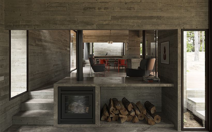 Visualización para la Casa_AV de BAK Arquitectos (Maria Victoria Besonías + Guillermo Almeida + Luciano Kruk) @besoniasalmeida @lucianokruk.arquitectos 4