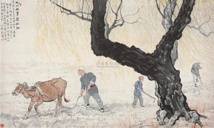 Esta obra marcó la tendencia del mercado a revalorizar la pintura tradicional china en 2011.