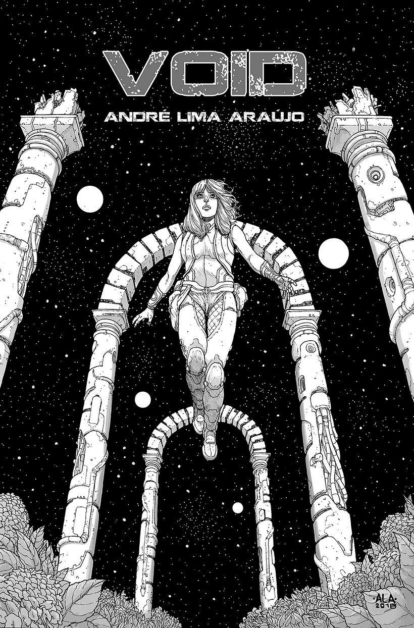 Unpublished creator owned space sci-fi project 2