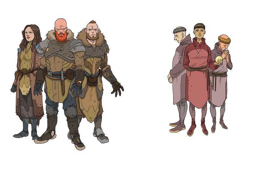 Unpublished creator owned space sci-fi project 9