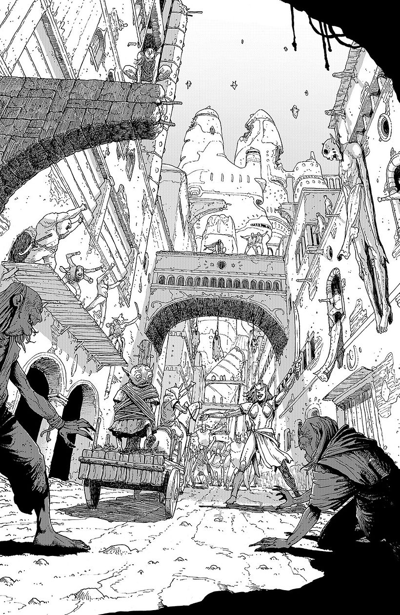 Unpublished creator owned fantasy project 3